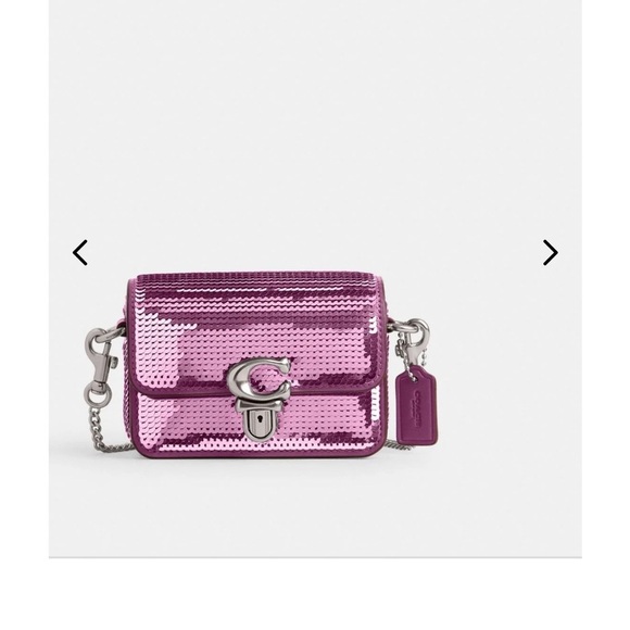 Coach Sparkling Pink Mini Bag - Picture 1 of 7